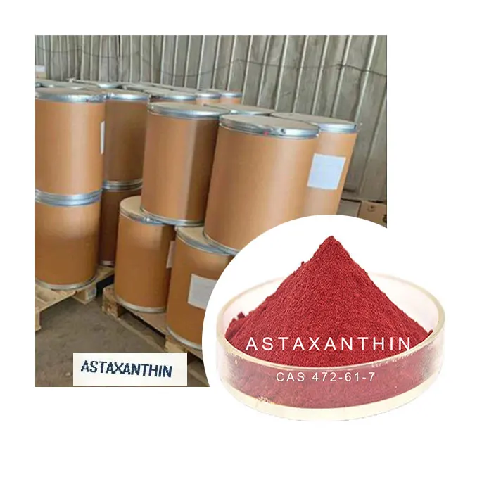 Harga Alami 1Kg Astaxanthin Haematococcus Pluvialis Powder Bulk Supply High Quality Bulk Astaxanthin Powder