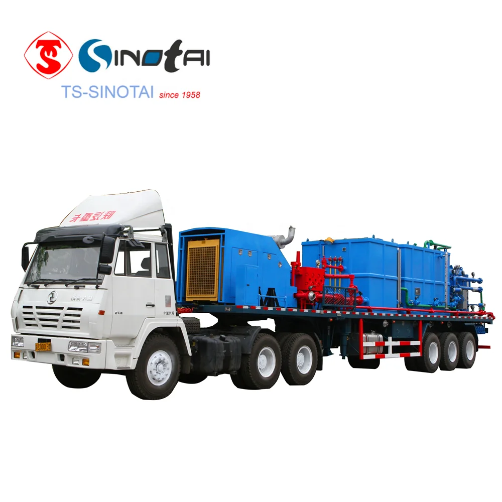 Environmental Friendly! for oilfield well flushing! Truck-mounted Flushing Truck