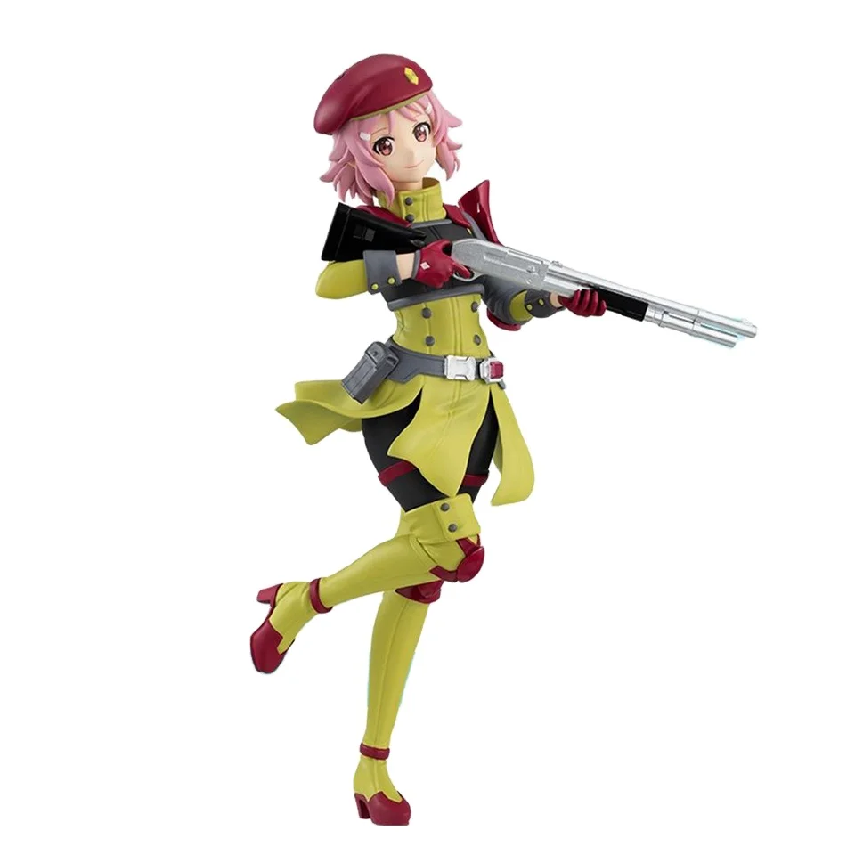 Глянцевин оригинальный настоящий меч FURYU SSS искусство онлайн алинизация Lisbeth ПВХ экшн-фигурки Статуэтка Коллекционная кукла