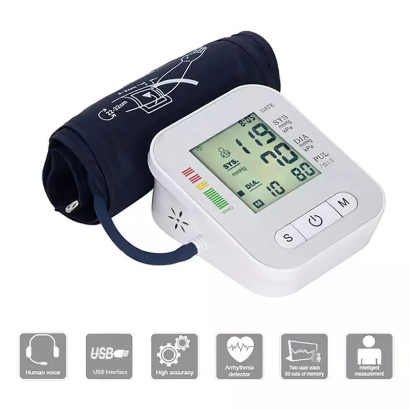 Blood Pressure Monitor CE Certification BP Machine Digital Blood Pressure Monitor