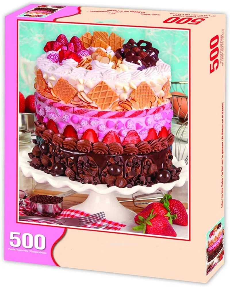 Adult Puzzle Hot Sale Adult Paper Jigsaw Puzzle Games With SedEx Factory Audit