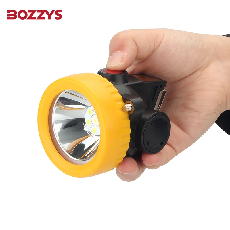 Sturdy Waterproof LED rechargeable Cordless Mining  Head Lamp  LED safety mining  headlight