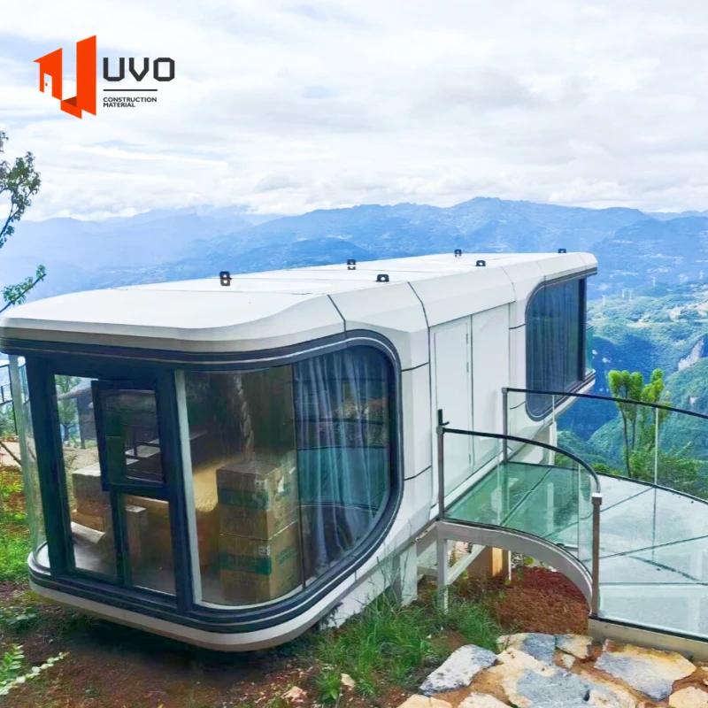 Modular Homes portable House Luxury 3 Bedroom space Capsule House U7