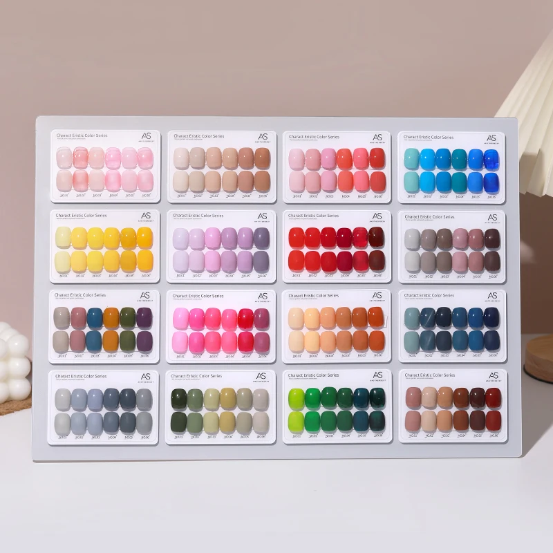 AS 15ml varnish very good nail gel polish Wholesale Private Label Nail Art Supplies 96Colors Soak Off UV Gel Polish Sets