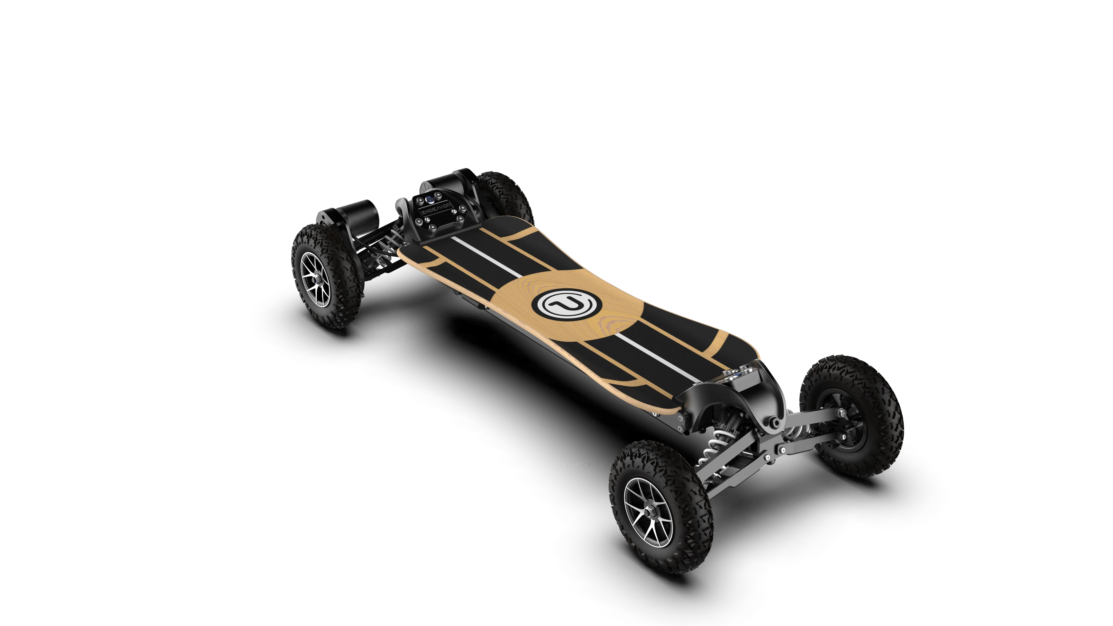 Прямые продажи с фабрики 4 колеса внедорожный Электрический скейтборд независимая подвеска Пульт дистанционного управления высокой скорости по бездорожью