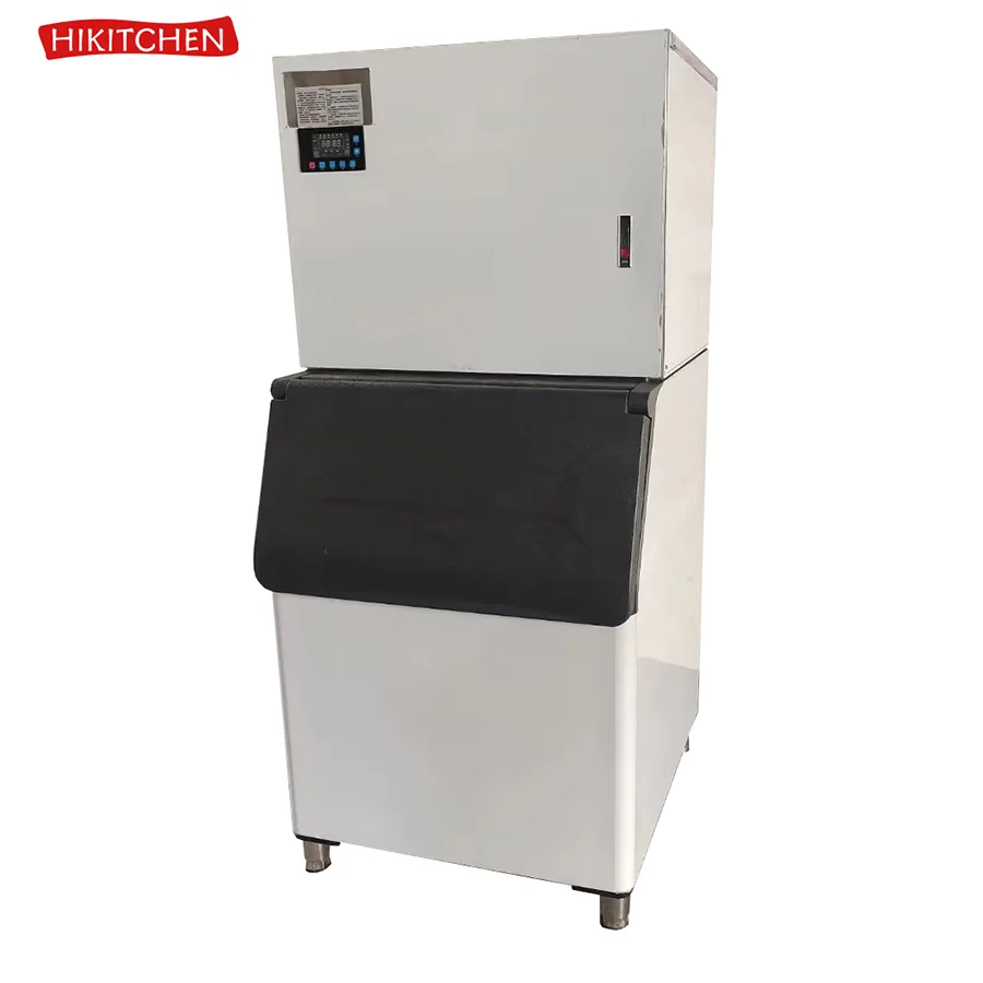 To 500KG Cheap Price Commercial Automatic Cube Commercial Ice Maker Best Sale 40KG Black Electric Plastic Snow Ice Machine R290