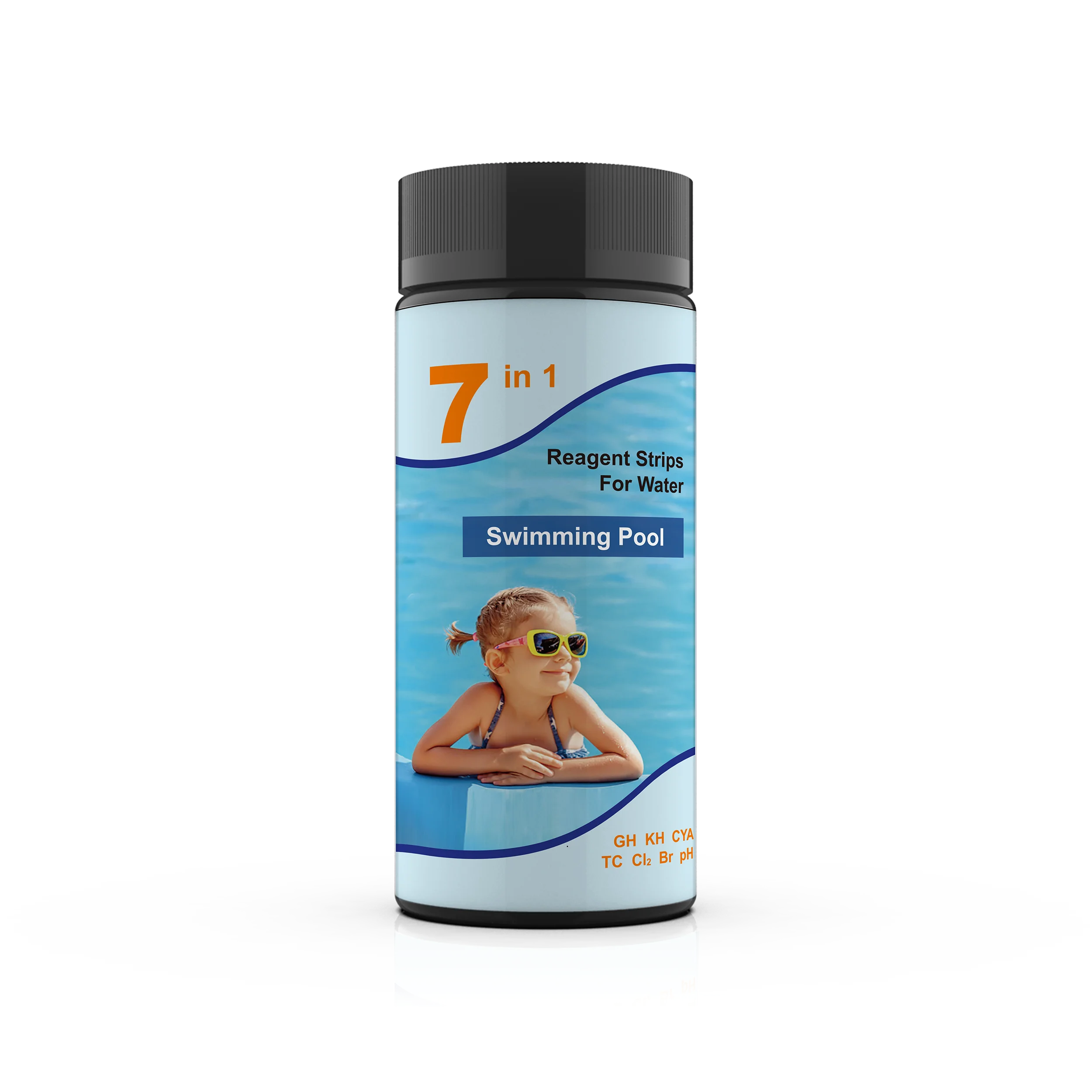 Water Test strip For Pools SPA7  in 1 Fast Test  7 Parameters for Swimming Pool Test Kit