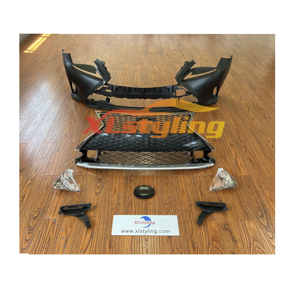 XLstyling Car Conversion Facelift Front bumper Grille Bodykit For LEXUS RC 2014+ Upgrade To SPORT Grill Body Kit