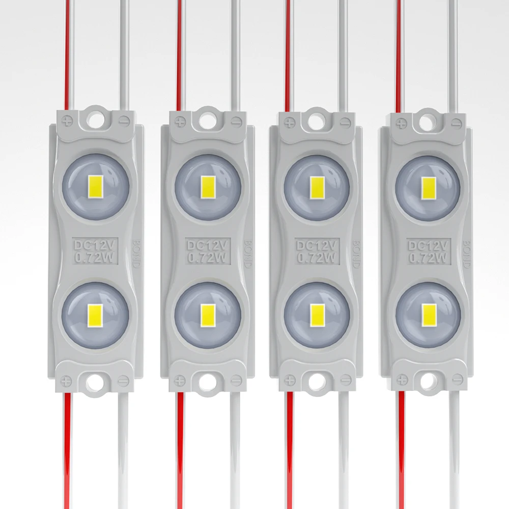 2 Led  Module DC12v 2835SMD  With 160 Degree IP67 Waterproof for LED Shop Sign Electronic Sign Indoor Outdoor