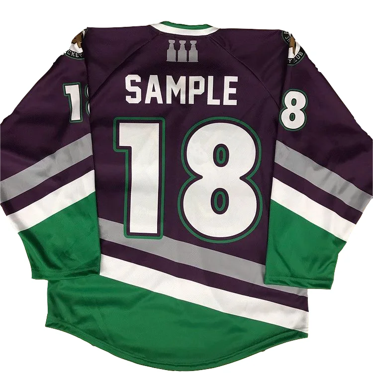 2023 Reversible Men Custom Sublimated Blank Cheap Team Stitched And Embroidered Ice Hockey Jersey