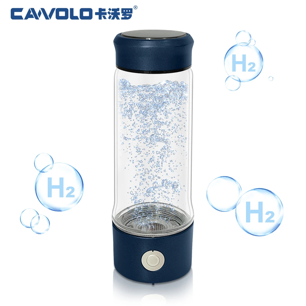 Portable Hydrogen Water Bottle Generator Spe Pem 400ml Hydrogen Water Maker Hydrogen and oxygen separation h2 Rich Water Cup