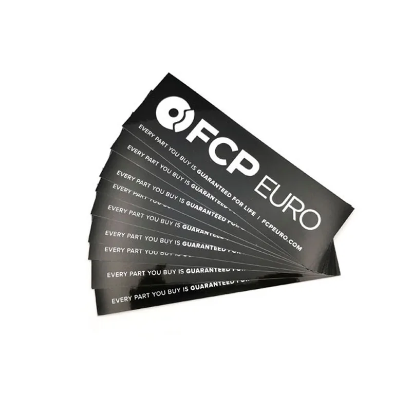 Custom stickers logo car bumper stickers