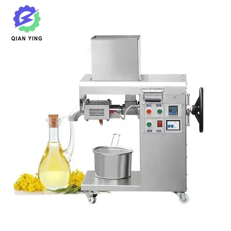 Automatic Screw Oil Press/ Sesame Soybean Oil Pressing Production Machine For Sale