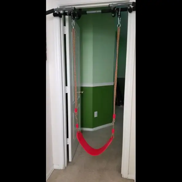 Children Swing Seat Set Rope Adjustable Kids Indoor Outdoor Backyard Playground Playset Swingset Accessories