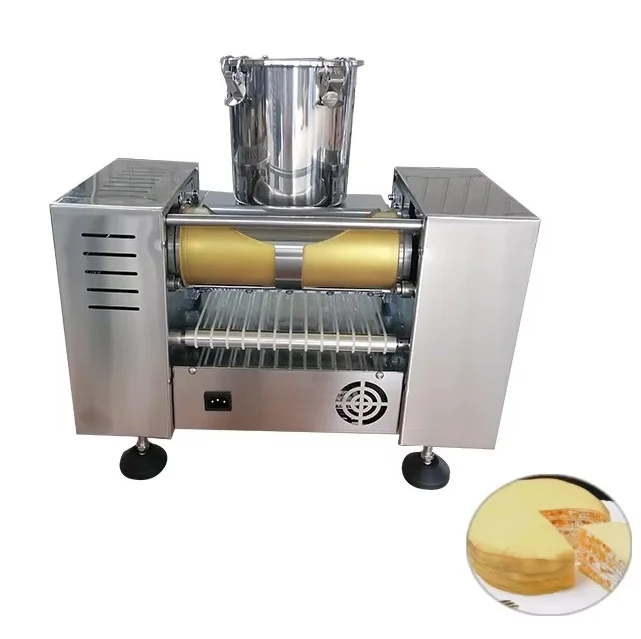 Thousand Layer Cake Pastry Machine Cake Layer Making Machine Thousand Crepe Cake Machine