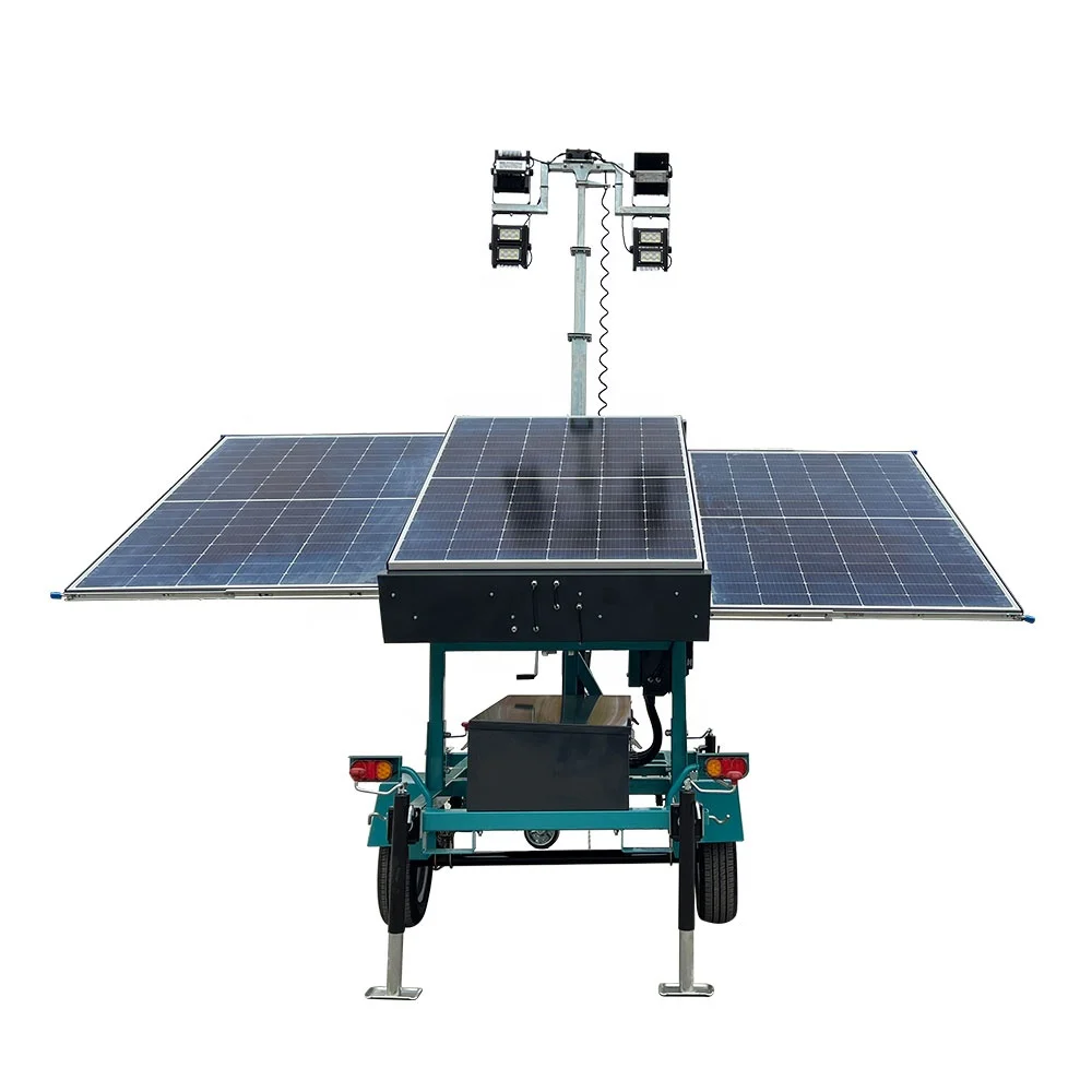 VANSE WSY-160T Cheap Prices Portable LED Solar Mobile Lighting Generator Mobile Light Towers