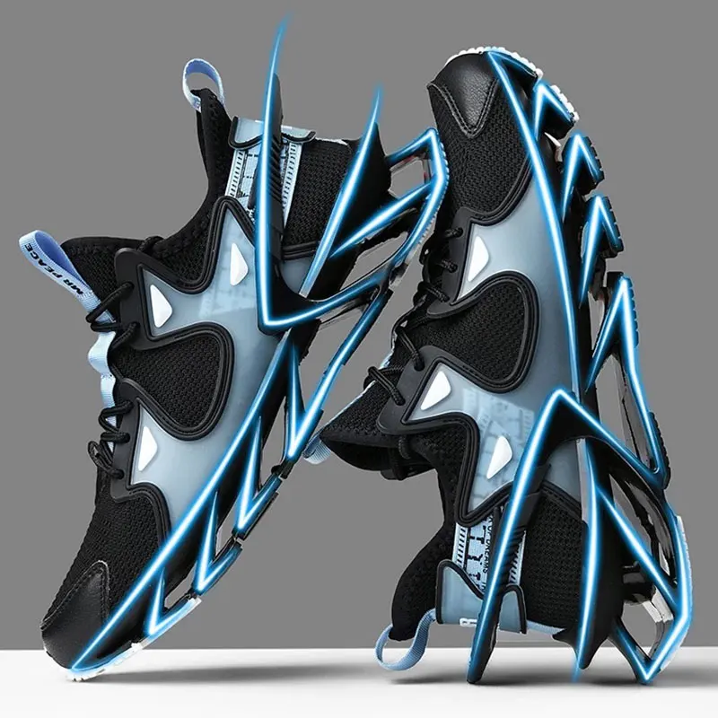 Stock Mens sneakers 2022 zapatos-de-hombr zapatillas hombre fitness walking shoes mesh fabric for fly knit shoes sepatu sneaker