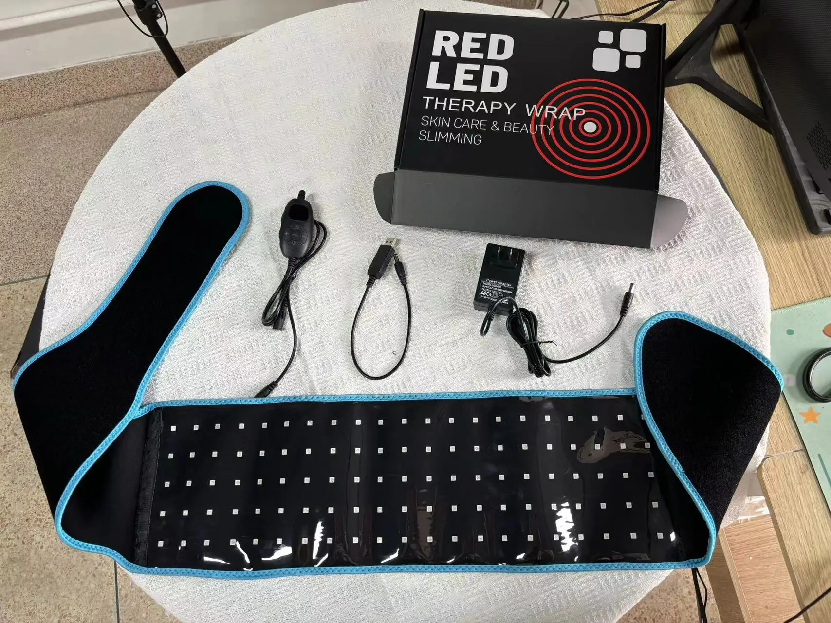 Multifunction red Light Therapy Mat Light Belt with Logo Red Body Pain Relief Pain Relief Belt and Weight loss belt