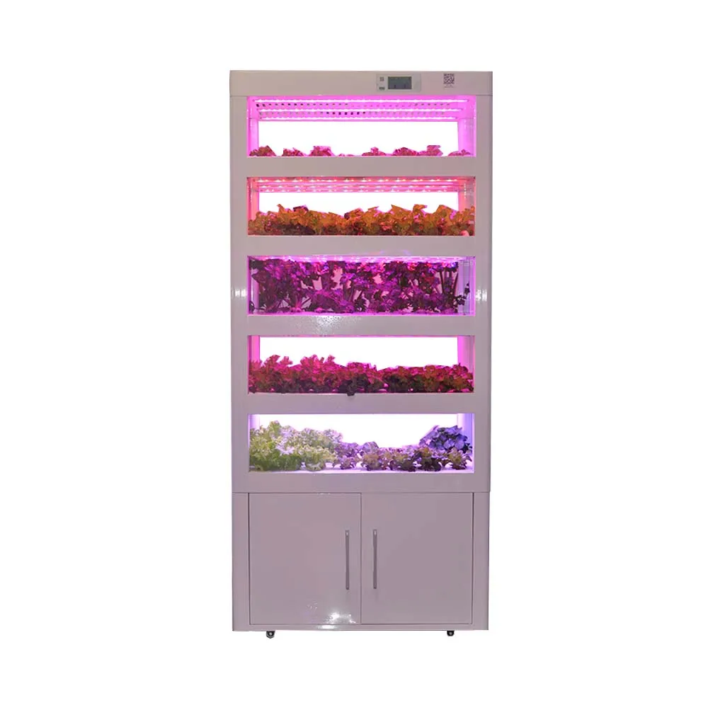 Smart hydroponic led indoor herb garden growing kit