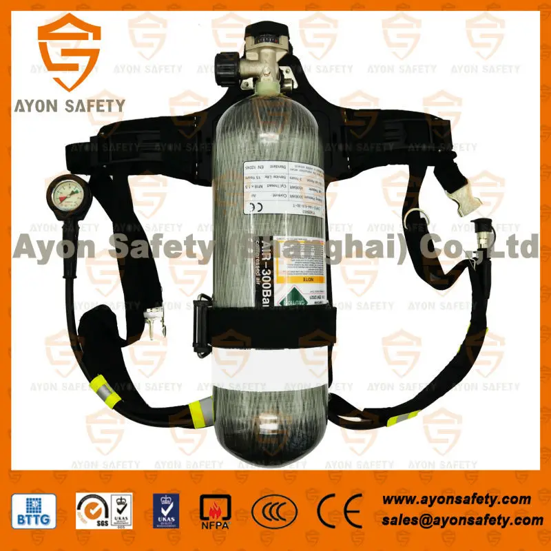 Fire fighter equipment for emergency fire use full face masky respiratory SCBA prices