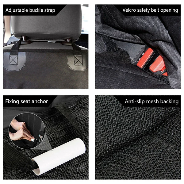 Backseat Dog Hammock Protector Pet Car Seat Cover For Suv