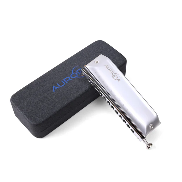 Conjurer impressive 12 holes 48 tune professional chromatic harmonica for performer musical instrument