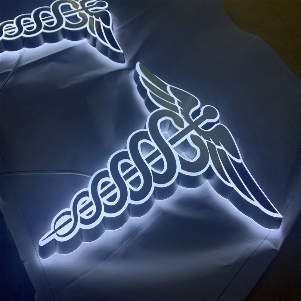 Outdoor house sign shawarma led outdoor pylon sign outdoor laser cut custom channel letters making advertising sign led