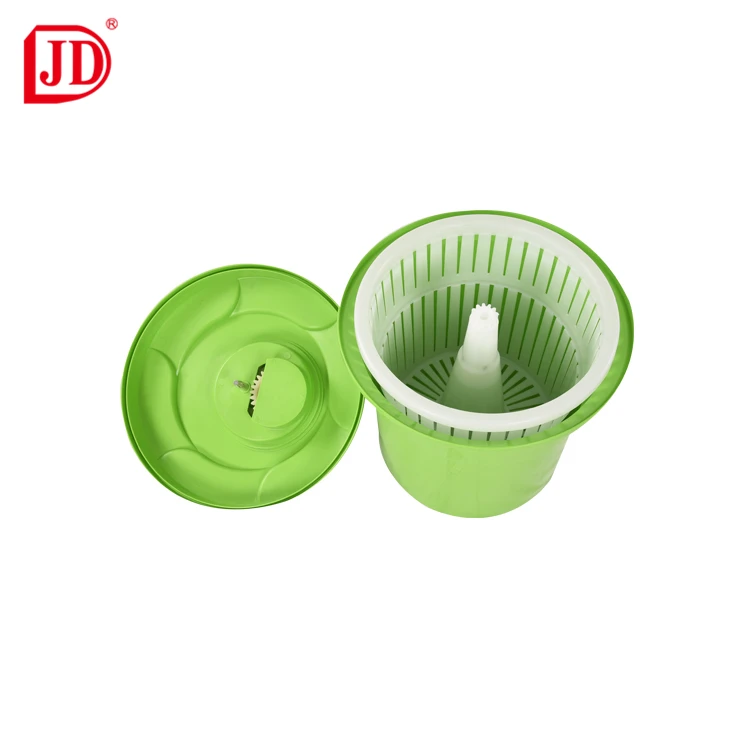 Commercial PP Plastic Salad Spinner  5 Gallon/25L   Hand Manual Vegetable Dryer  For Kitchen