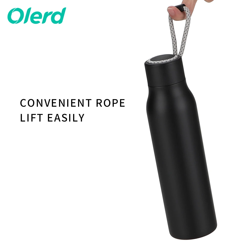 Бутылка для воды из нержавеющей стали с двойными стенками, не содержит Бисфенол А