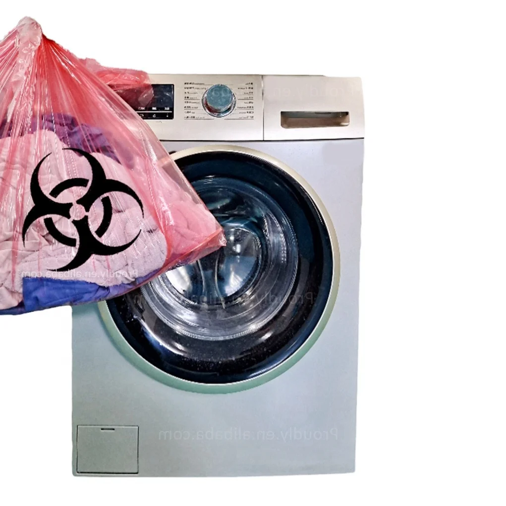  Hosptial Water soluble laundry bag for infection control ISO9001-2015