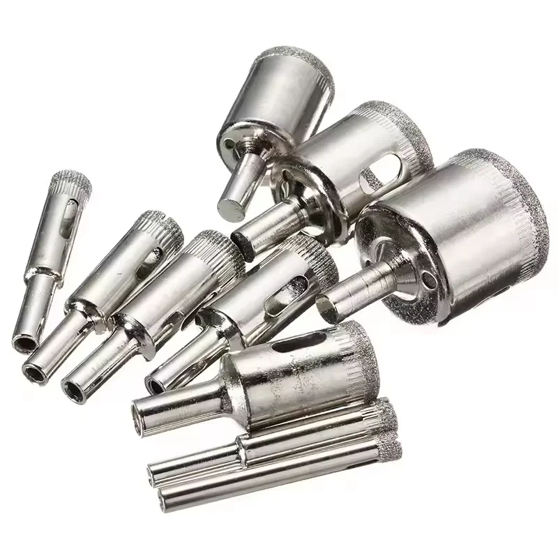 OUDO 15 Pcs Set 6-50m Diamond Glass Hole Opener Ceramic. Marble Hole Opener Rounding and Polishing of Buddha Beads