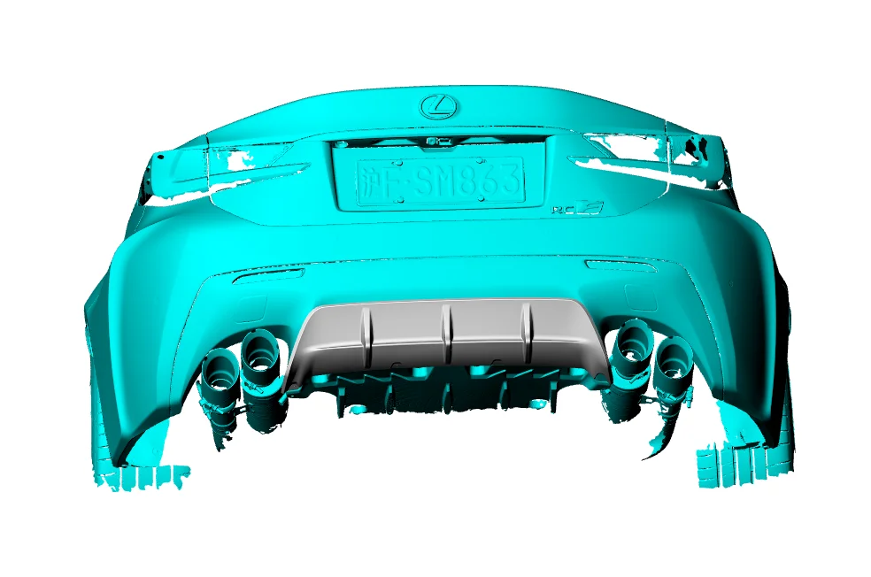 Factory OEM ODM high quality Carbon Fiber Rear Diffuser For Lexus RC-F 15-18