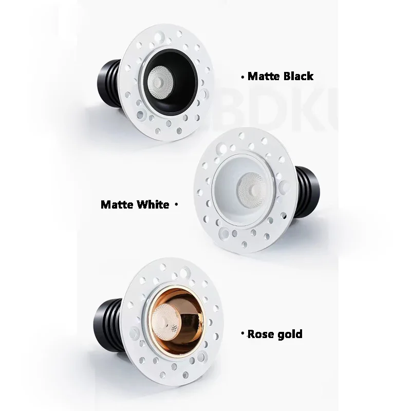 LED light manufacturer antiglare trimless led downlight for hotel project tuya zigbee cct dimmable small trimless downlight