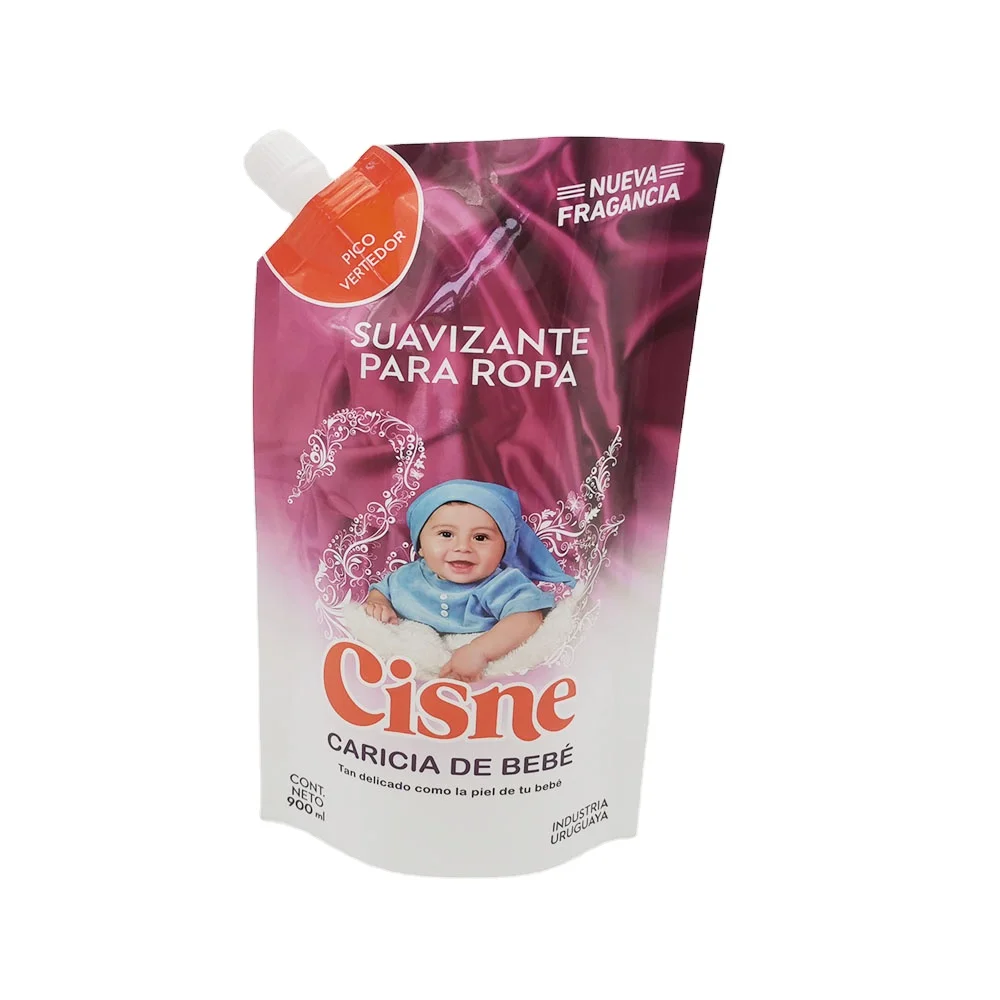 Doypack stand up washing powder liquid laundry detergent  antiseptic hand washing soap liquid refill spout pouch bag