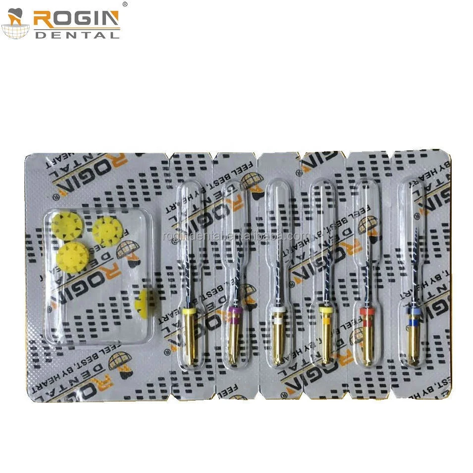 Engine use Niti Flexi Flexible Blue Super Endo Files for curved root canal