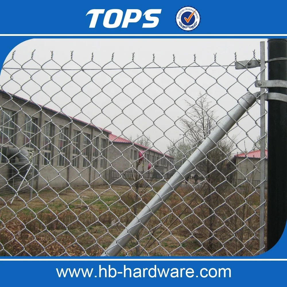 2023 заводская цена, забор из оцинкованной цепи для садового забора