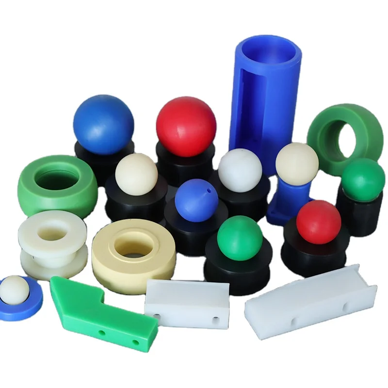 Customize High Abrasive Plastic Part ABS PA PP PEEK POM  Nylon Machine Parts Injection Plastic Molding Products