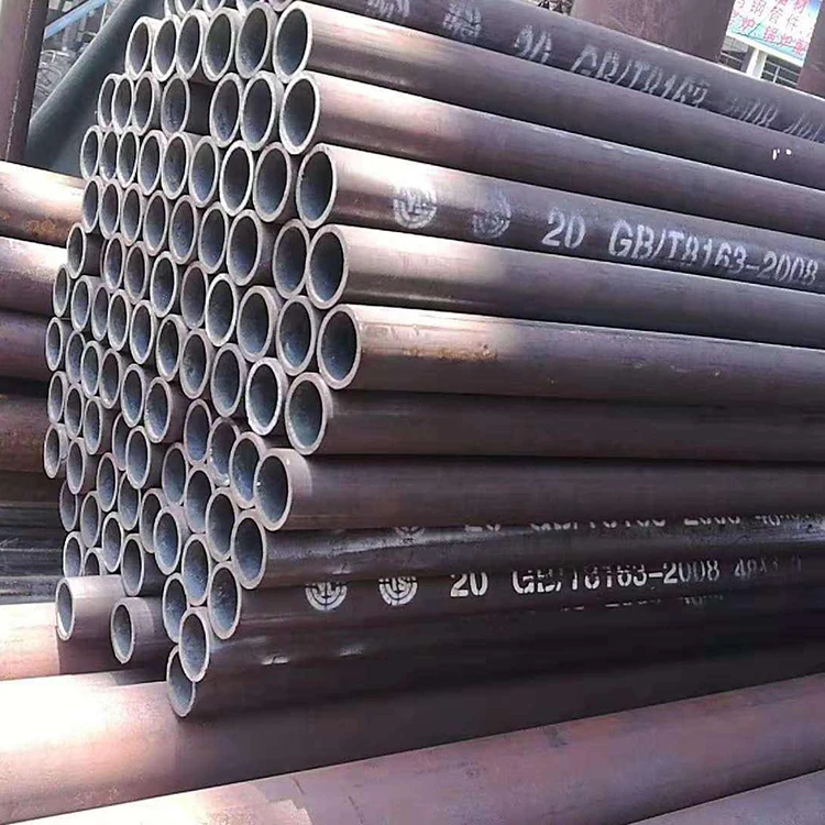 S235 Q235 Q345 Natural Gas And Oil Pipeline Carbon Steel Pipes Iron Pipe 6 Meter Welded Steel Pipe