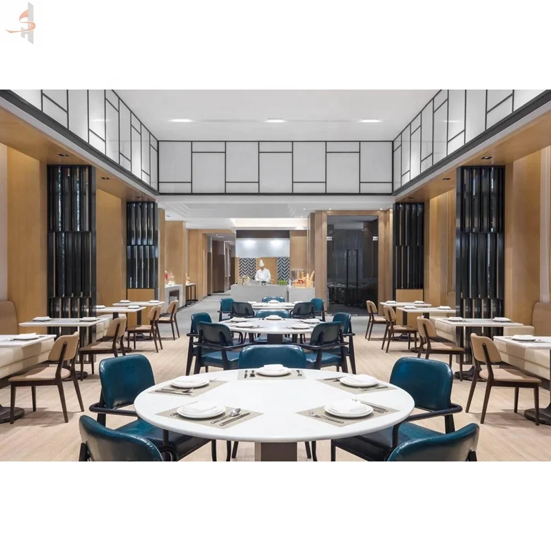 China wholesale modern luxury hotel restaurant furniture sets with table and chairs