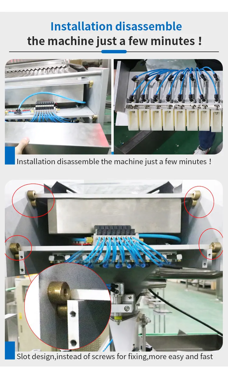 8D pill counting machine