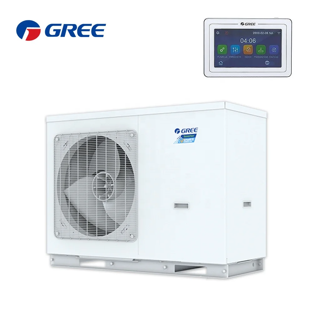 Gree Versati R32 моноблок тепловой насос Evi подогрев для дома легкая установка
