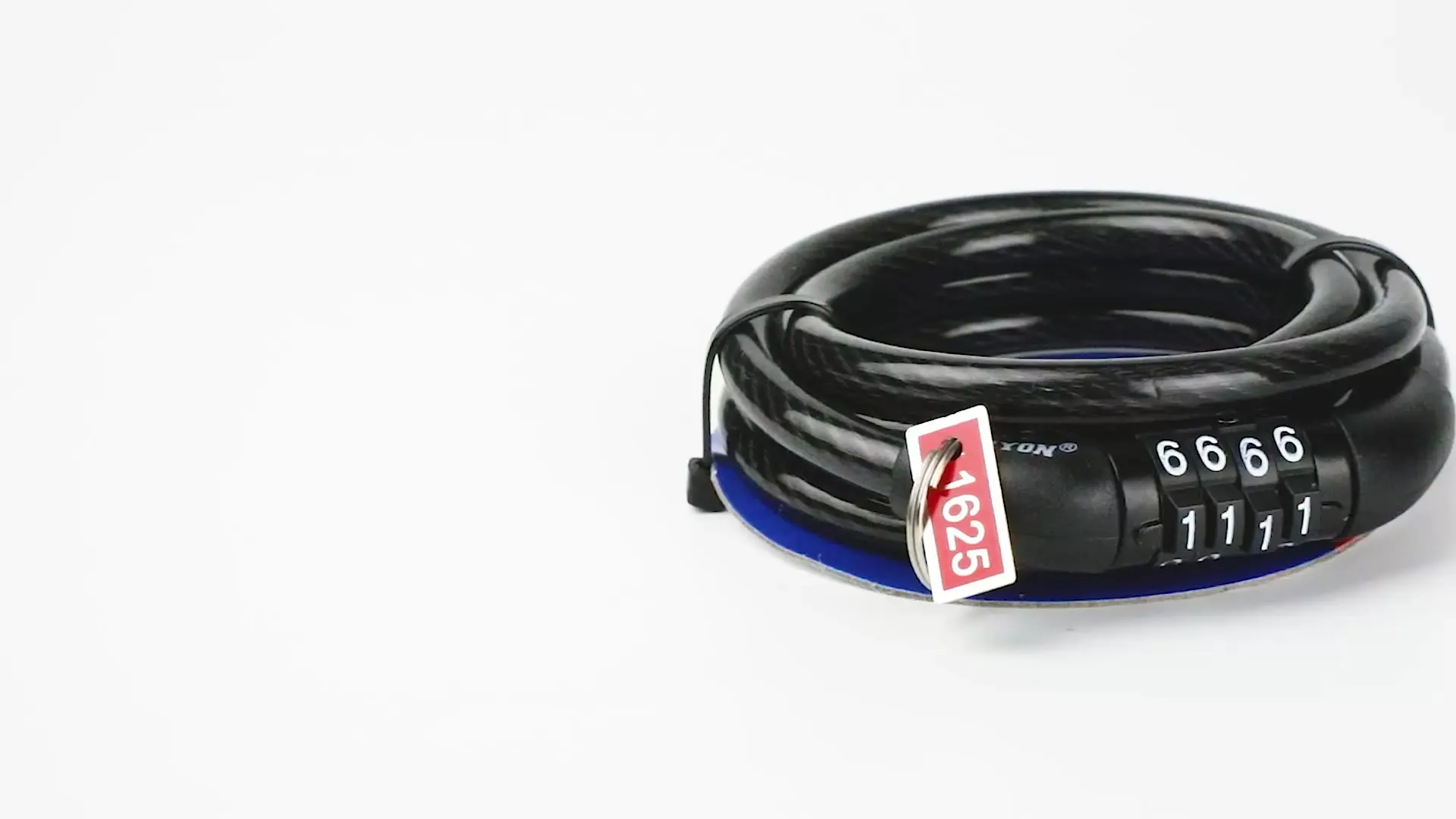 Bicycle Cable Lock Portable  Key Code Safe 4 Digit Steel Chain Combination Bike Lock