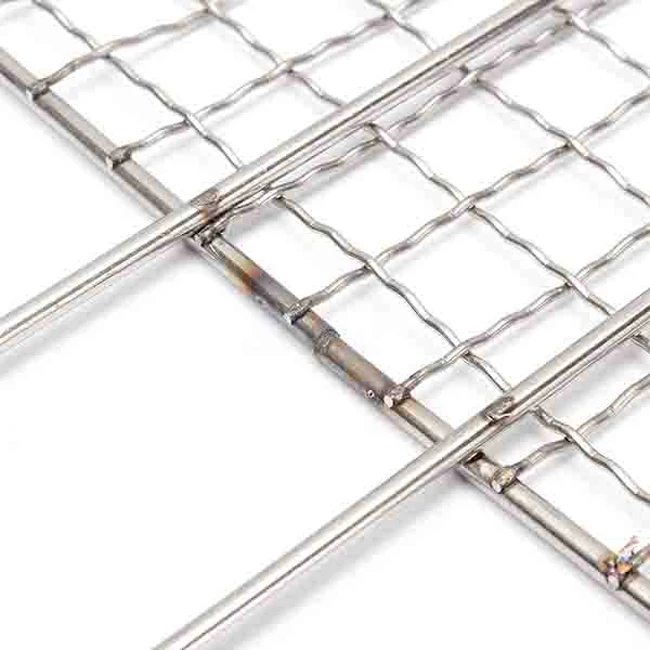 Chrome Stainless Steel BBQ Grill Mesh