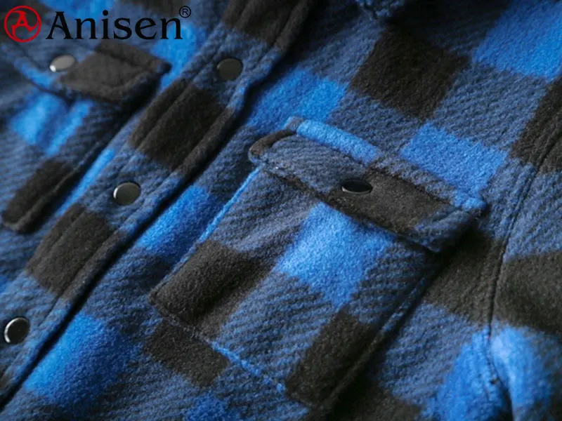 
2021 Hot Sale Oem Service Custom Plaids Windproof Winter Clothing Polar Fleece Jacket for Kids 