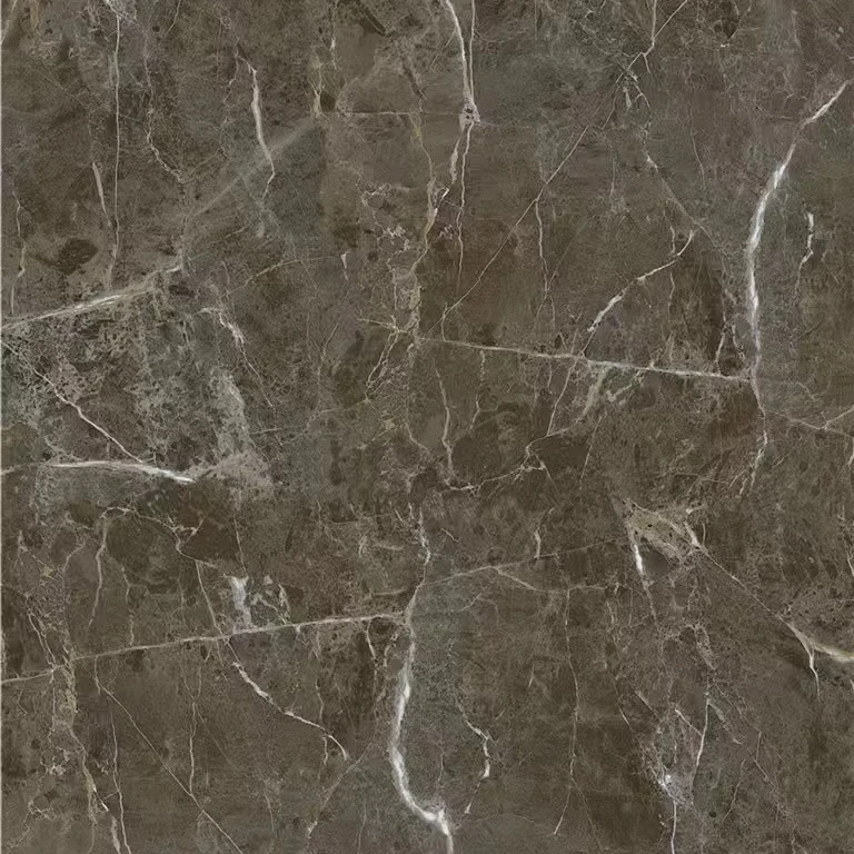 Текстурная Глазурованная Напольная Плитка Большая Мраморная 750*1500 Современная фарфоровая плитка внутренняя стена квартира черный фарфор супер глянцевая