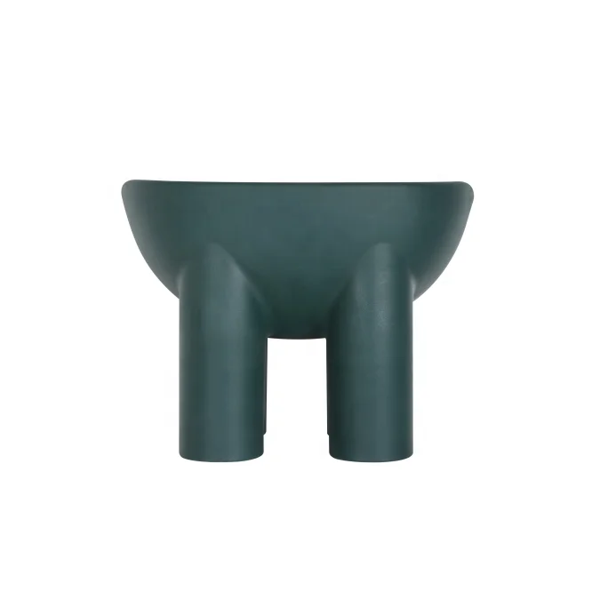 Modern Without Cushion Roly Poly Elephant Leg Round Plastic Lounge Furniture Dining Room Chair By Faye Toogood