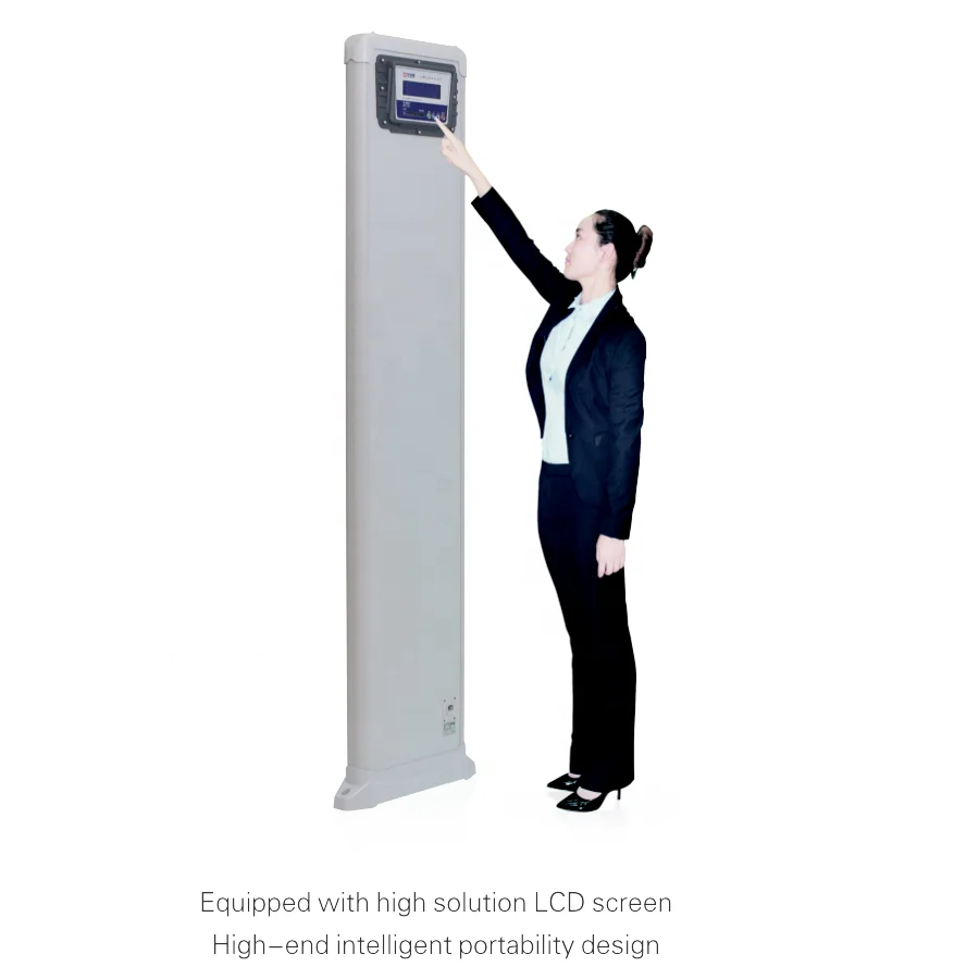 Single Panel Bilateral Walk-through Metal Detector Security Door