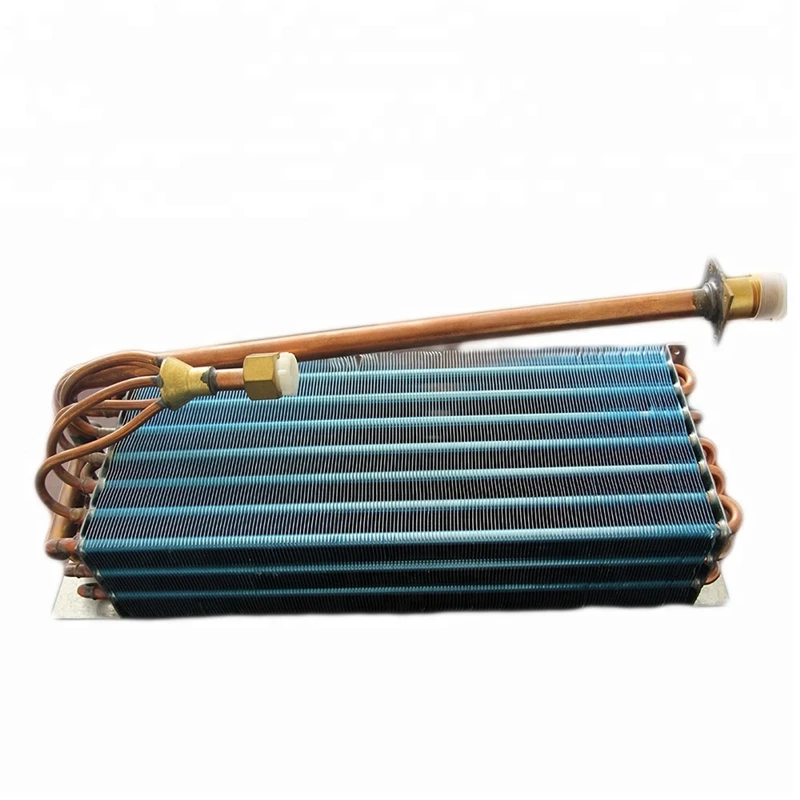 Air conditioning copper tube aluminum fin evaporator