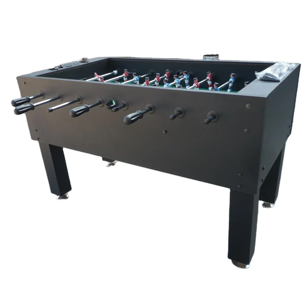 KBL-S1224 стеклянный Настольный футбол, Монетный настольный футбол, футбольный стол