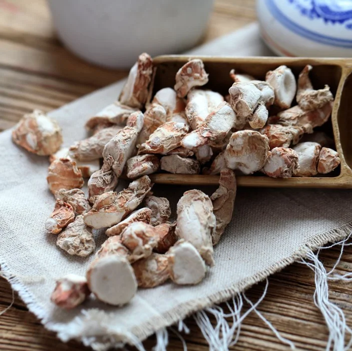 Hot sale dry Kaempferol ginger  Rhizoma Kaempferiae slice  wholesale price resurrection lily rhizome